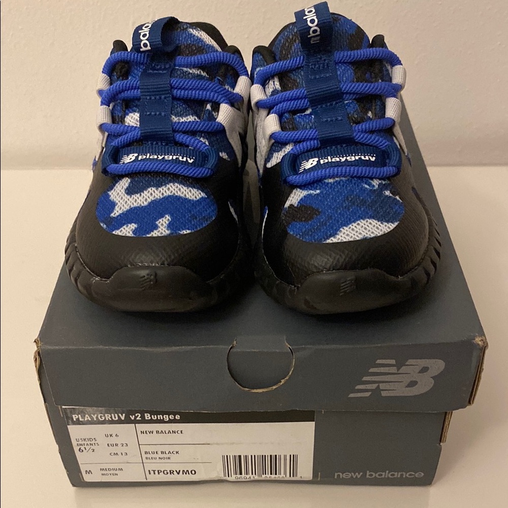 New Balance Kids Shoes - Blue and Black - new / never worn
